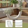 Aesthetic Vase Desk Centerpiece Simple Collection Table Decorative Flower Pot for Living Room