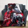 AC Mailand Fußballstar Collage Kunstdruck Flanelldecke Weiche Überwurfdecke Sofa Couch Bett Dekor Fußballfan Hausgeschenk