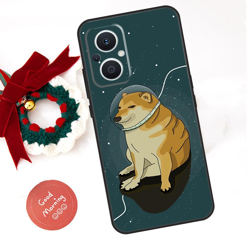 

Funny Cheems Doge Funda For OPPO Reno 14 F 13F 12F 11F 10 11 12 13 Pro 7 8 Lite OPPO Find X5 X6 X8 X9 Pro Case OPPO Reno11 Pro