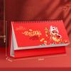 Paper Snake Year Desk Calendar China Style Desktop Flip Calendar New Standing Desktop Calendar