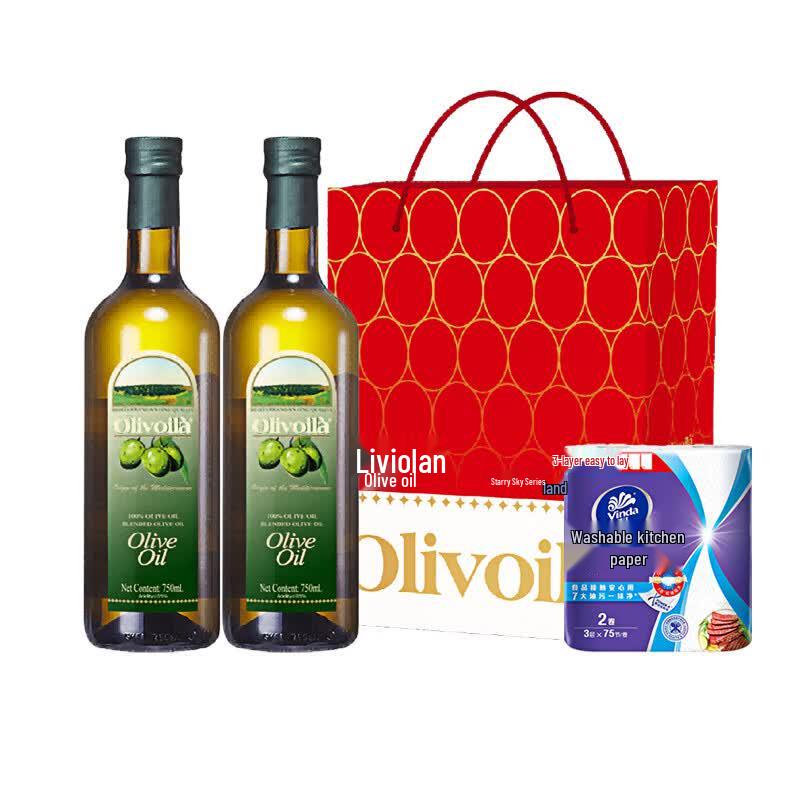 Arowana Kitchen Paper Towels & Oliva Grande Olive Oil Gift Set