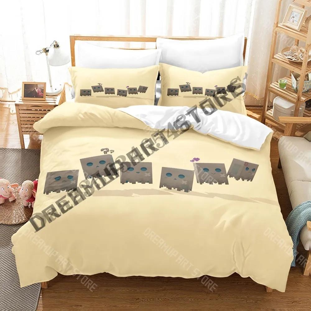 3D Print Nanashi Mumei Friend Hololive Bedding Set Single Twin Full Queen King Size Bed Set Adult Kid Bedroom Duvetcover Sets