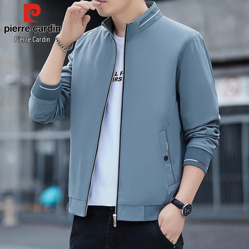 Pierre Cardin Men's Autumn Casual Stand-Collar Jacket