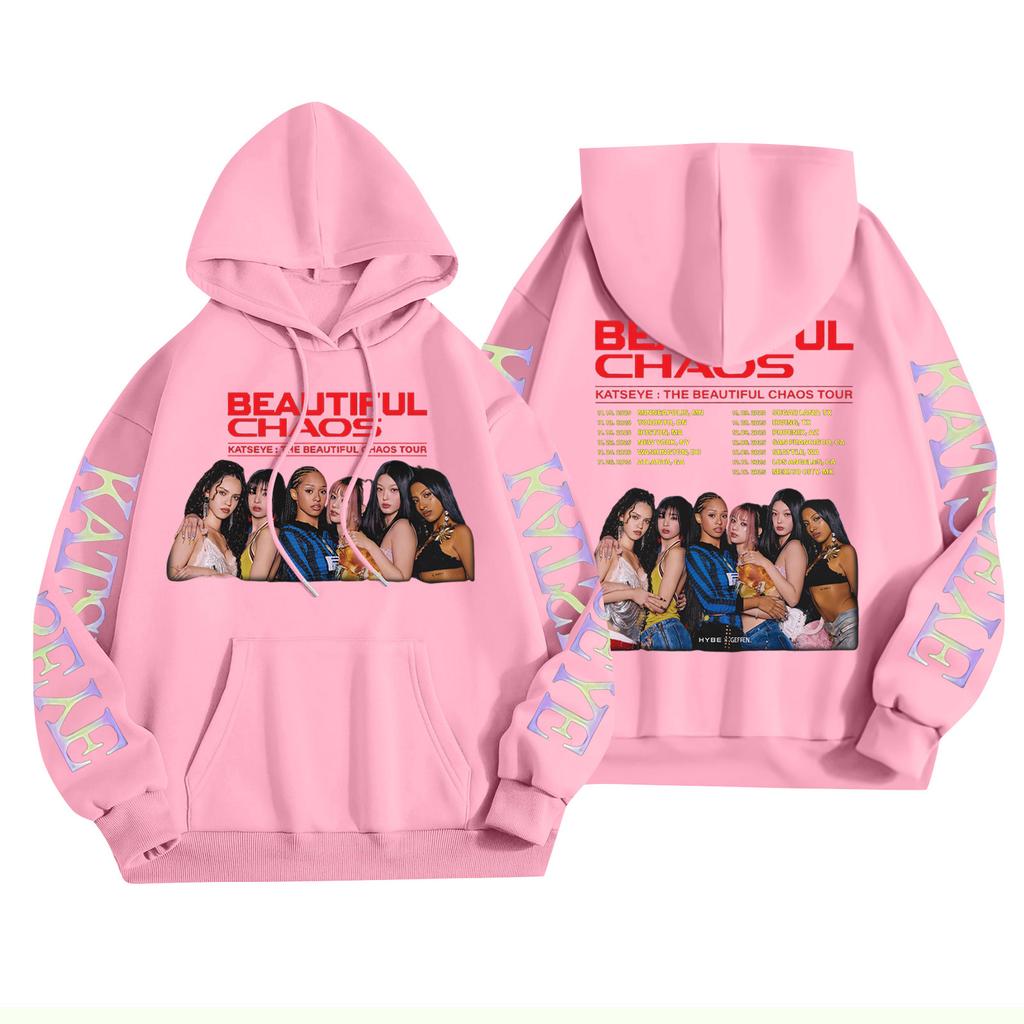 Unisex Fashion Lightweight Long Sleeve Pullover With Pockets Printed Hoodie