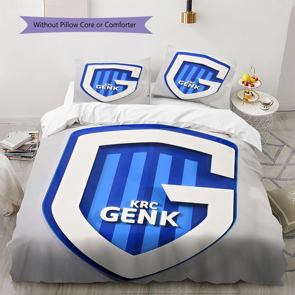 Genk Pattern Bedding Home Decoration Birthday Gift ( 1 duvet cover + 2 pillowcase, without core),fan merchandise.