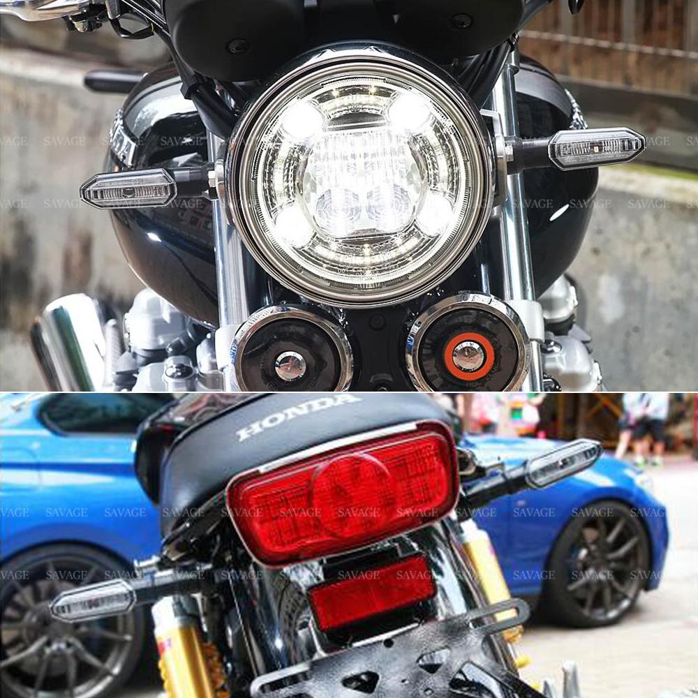 LED Turn Signal Indicator For HONDA CBR250RR CB150R CB1000R CB1000 Hornet for Forza X-ADV 750 150 CRF1100L CRF450L Blinker Lamp