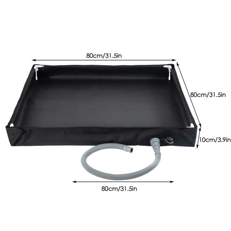 Camping Shower Tent Floor Base Outdoor Tent Shower Tray with drain hose Folding Shower Pan Shower Basin Base For Camping Travel
