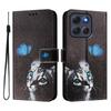 Luxury Flip Leather Case For Moto G06 Flip Cover For Motorola MOTO G86 Power G06 G56 G66Y G66J 5G Coque Wallet Bags Flower Cases