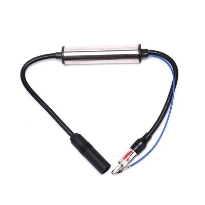 Car Antenna Plug Radio Fm Inline Aerial Signal Amplifier Booster Extension Cable