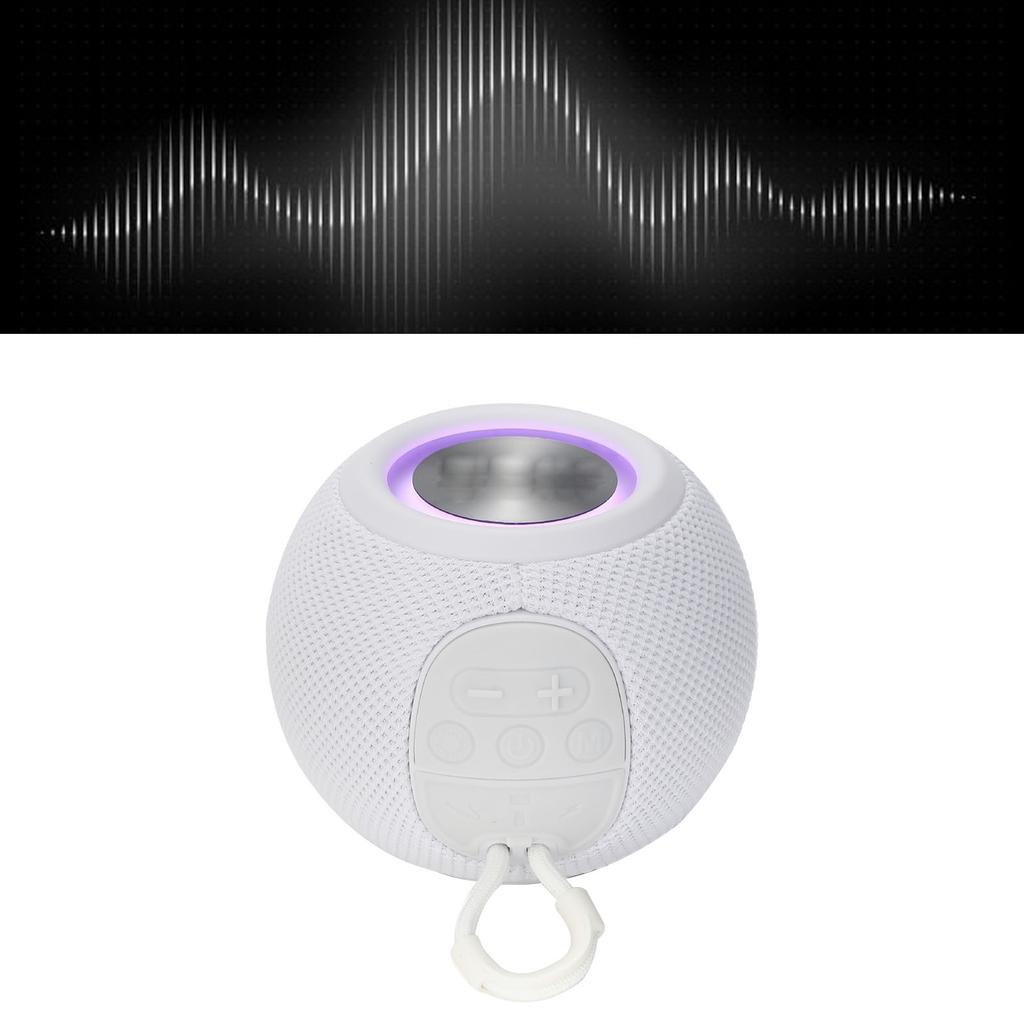 Wireless Bluetooth Speaker Portable Small Speaker Microphone FM Radio Desktop Speaker with Colorful