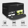 Practical Golf Storage Solution Waterproof Trunk Organizer Bag Polyester Multilayer Pockets Foldable Travel Design