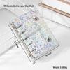 Stylish Transparent PVC Notebook with Colorful Stars - Loose-Leaf Journal Cover (M5/A6/A7)