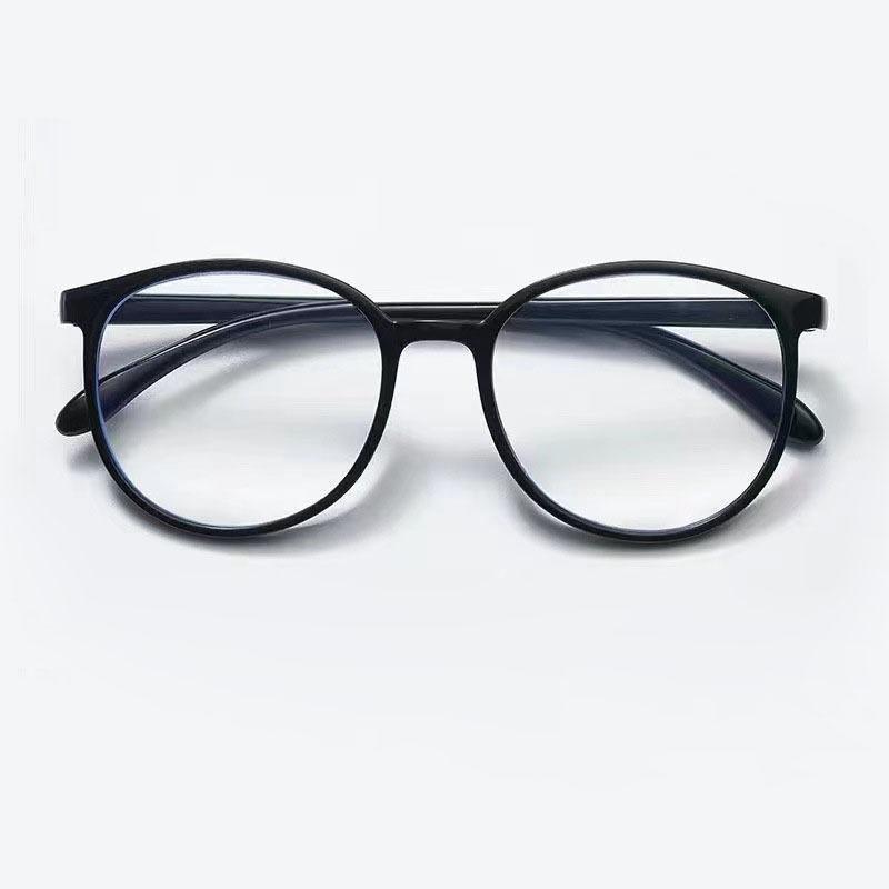 Large Frame Round Vintage Reading Glasses Women Men Lightweight Full Frame Anti Blue Light Presbyopia Eyewear