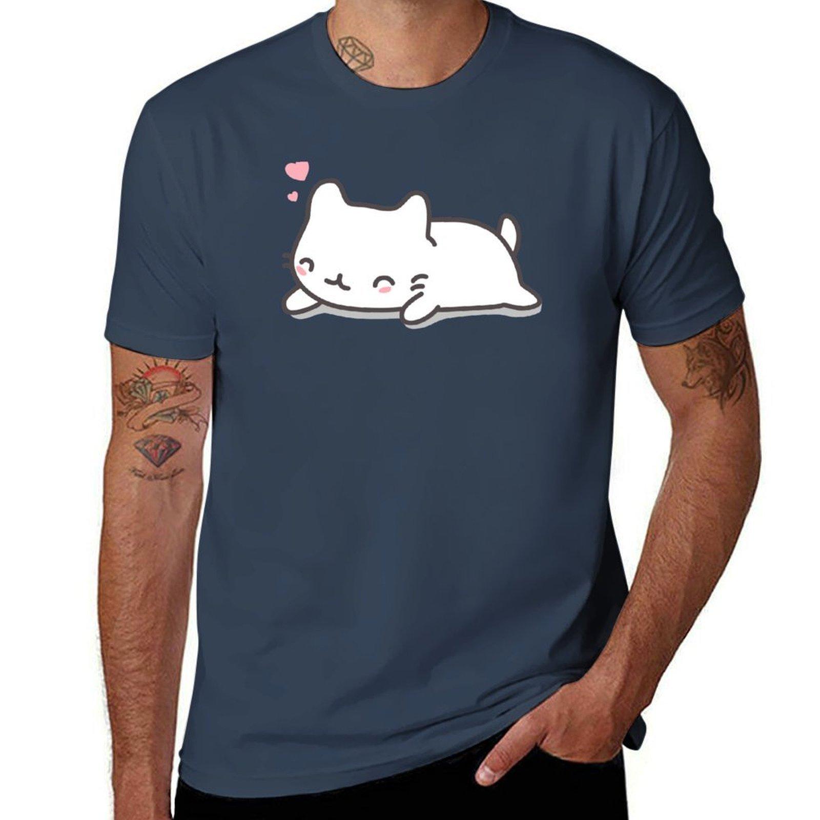 Cute And Kawaii Cat Tshirt Halloween Casual Tshirt S