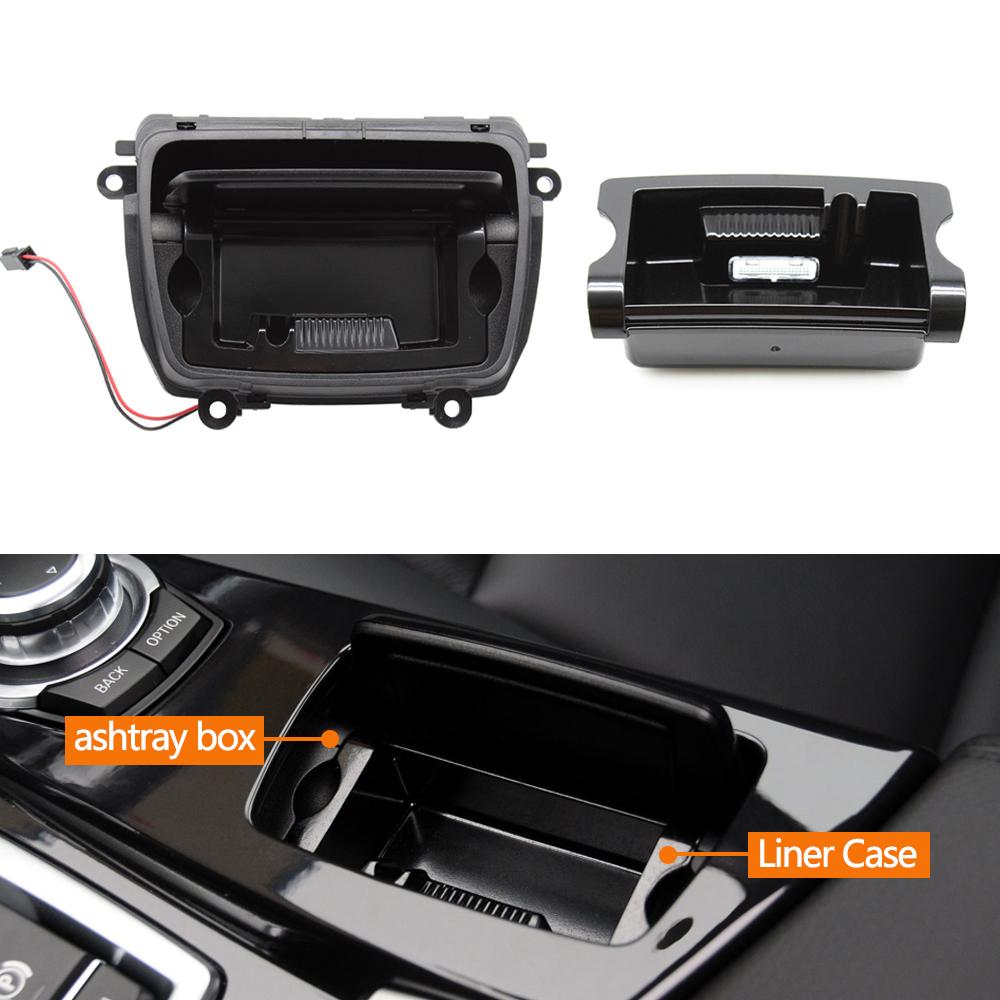Center Console Ashtray Box Assembly Ashtry Case Cover For BMW 5 Series F10 F11 520i 523i 525i 528i 530i 535i 51169206347