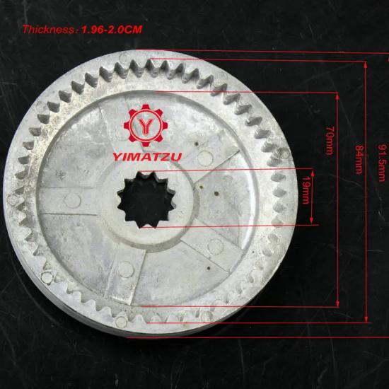 YIMATZU ATV Parts Zinc Alloy Gear for 2000-3000LB ATV Winch