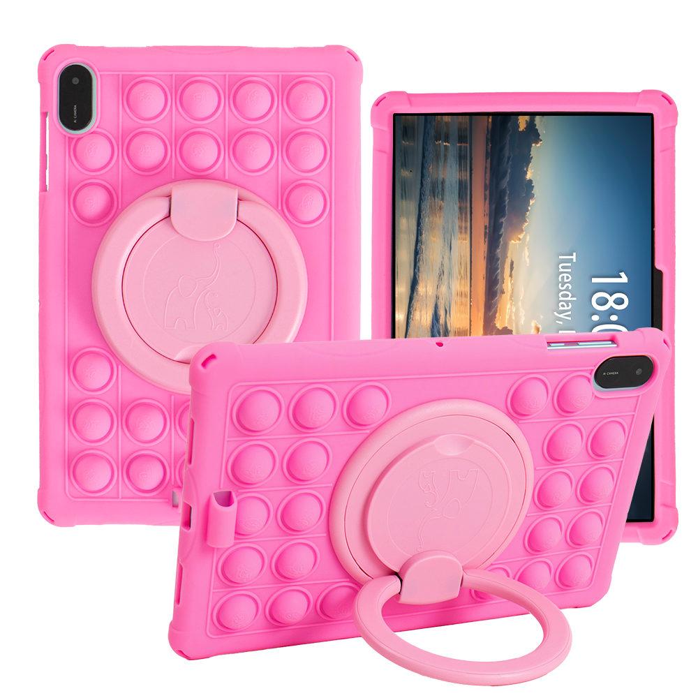 Case For Honor Pad X8A X9 11inch, 360 Rotating Soft Bubble Stand Tablet Cover For Honor X8A Kid Safe Funda