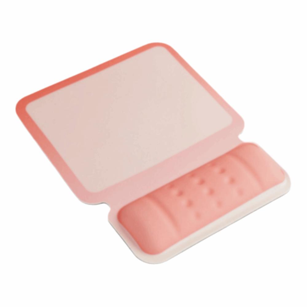 Soft Wrist Support Pad Non-Slip Base Mouse Pad Breathable Keyboard Wrist Support Desktop