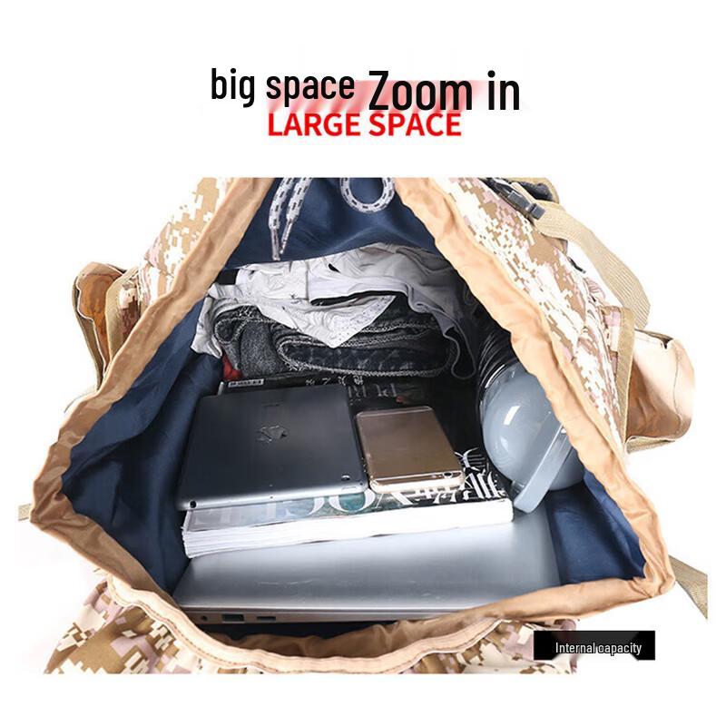 80L Camouflage Outdoor Backpack