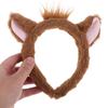 Eichhörnchen Plüschtier Ohren Stirnband Schwanz Nase Set Halloween Party Cosplay Kostüm Verkleidungs Zubehör