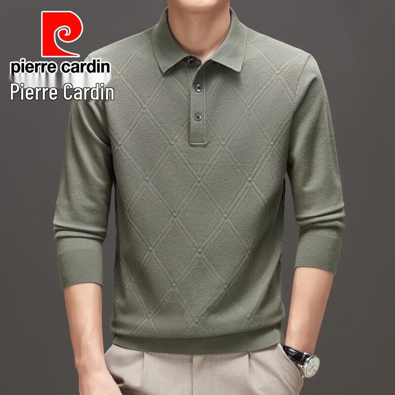 Pierre Cardin Men's Polo Neck Knit Sweater