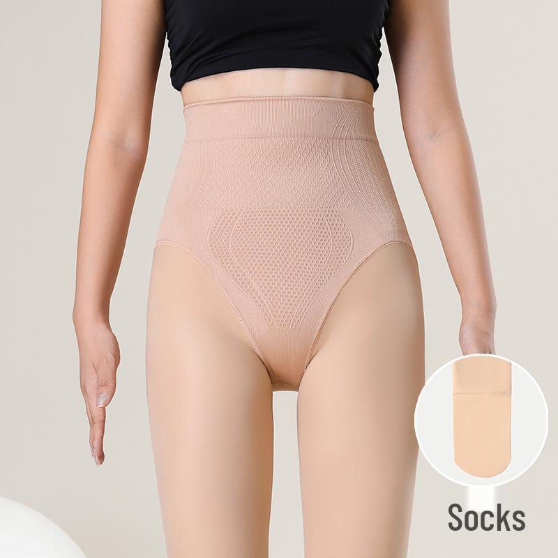 

Леггинсы из прозрачного черного шелка с высокой посадкой: Высокие, Толстые, на бархатной подкладке для осени/зимы 100g No Fleece (18-28°C)