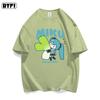 Cotton Cartoon Printed Top Short Sleeve Casual Versatile T-Shirts Women’s