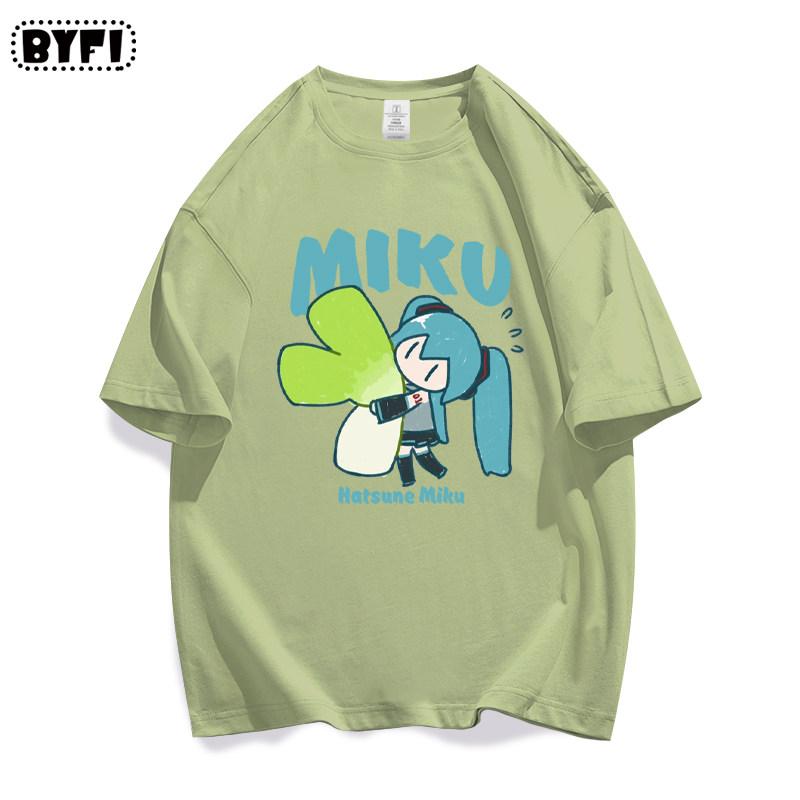 Cotton Cartoon Printed Top Short Sleeve Casual Versatile T-Shirts Women’s