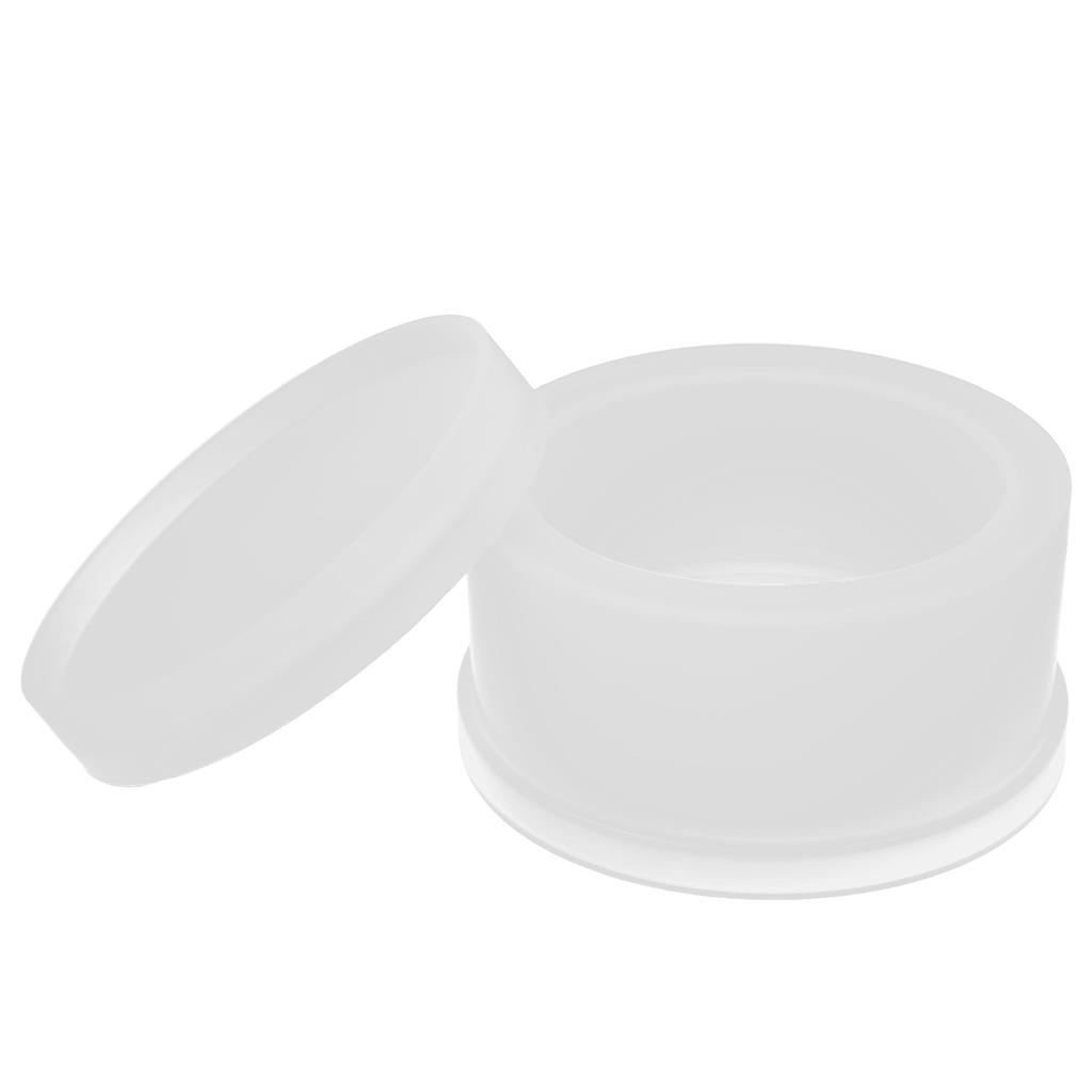 Transparent Silicone Box Mold DIY Crafts Making Molds Round Jewelry Storage Mold Box