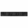 Patio End Caps - vidaXL - Set of 10 - Plastic - Black - 15 X 2.5 Cm