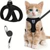 1pc Breathable & Comfortable Pet Chest & Back Strap for Walking Dogs & Cats, Outdoor Explosion-Proof & Shock-Absorbing Leash