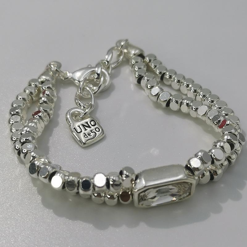 2024 Uno Elegant European Bracelet for Women: Holiday Romantic Gift 18cm
