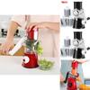 Versatile Kitchen Vegetable Cutter With Hand Crank For Efficient Slicing And Shredding