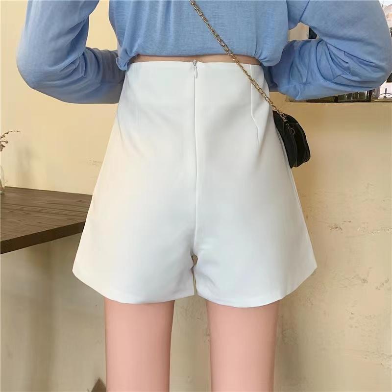 Women Skirts Large Size Casual A-line Mini Skirt Female Summer Solid Color Slim Lace-up Skirt High Waist Irregular Skirt