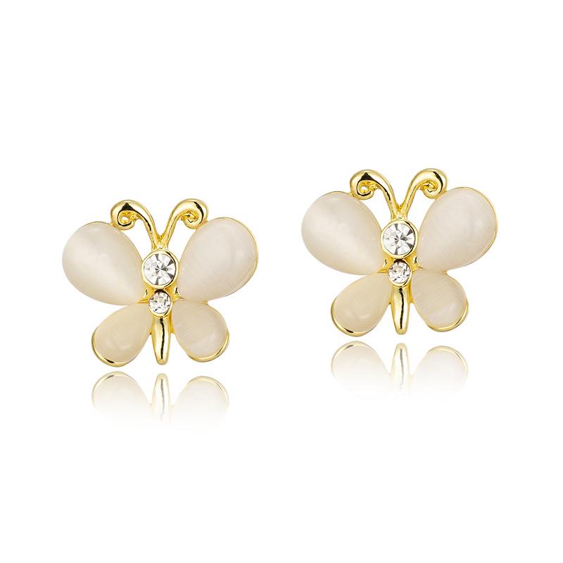 Women's Moonstone Star Stud Earrings: 2021 Trendy, High-End Jewelry