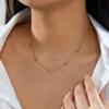 Stainless Steel Exquisite Love Heart Necklace For Women Romantic Double Color Enamel Heart Choker Party Valentine Jewelry Gift
