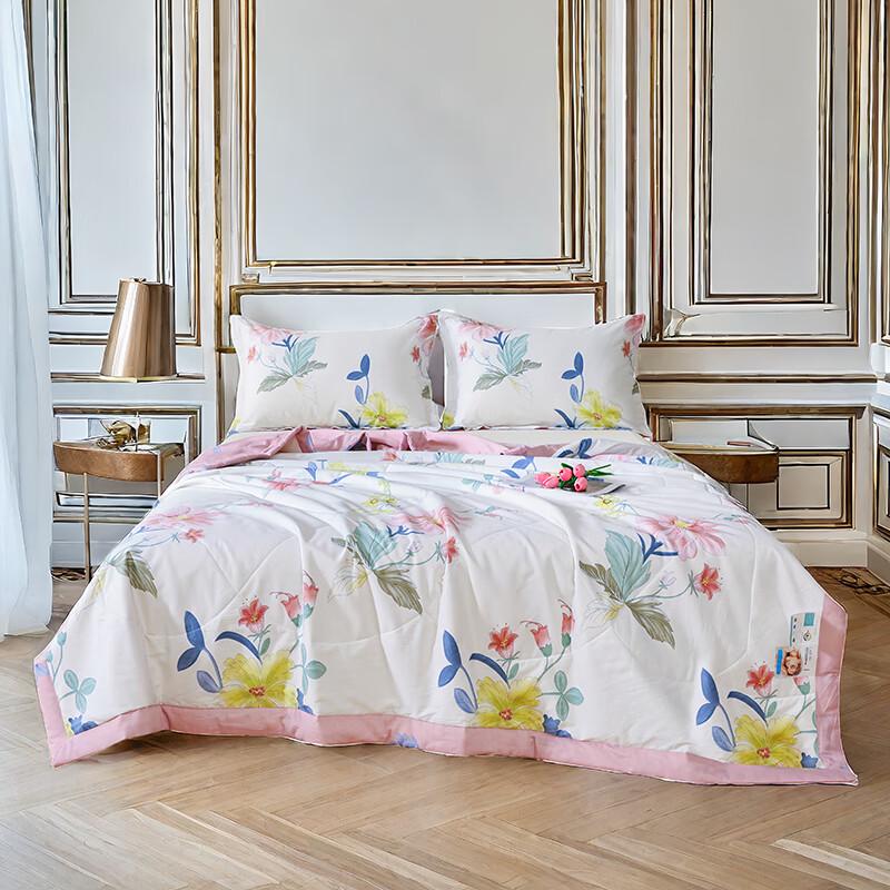 

Duoqiman 100% Cotton Printed Summer Quilt