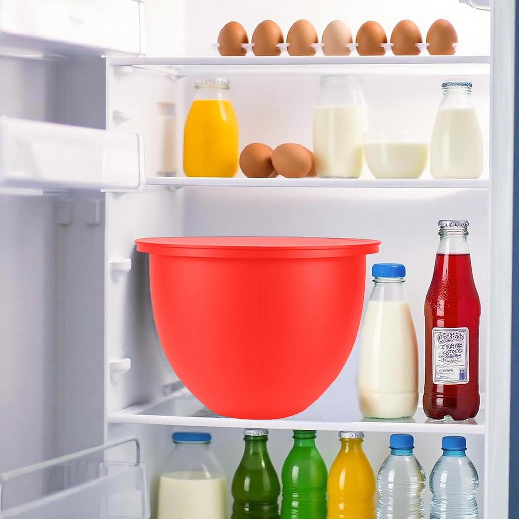 Mixer Bowl Liners 5 Qt Silicone Blender Bowl Attachment Liners Heat-Resistant Insert Kitchen Accessories for Dough Whipping