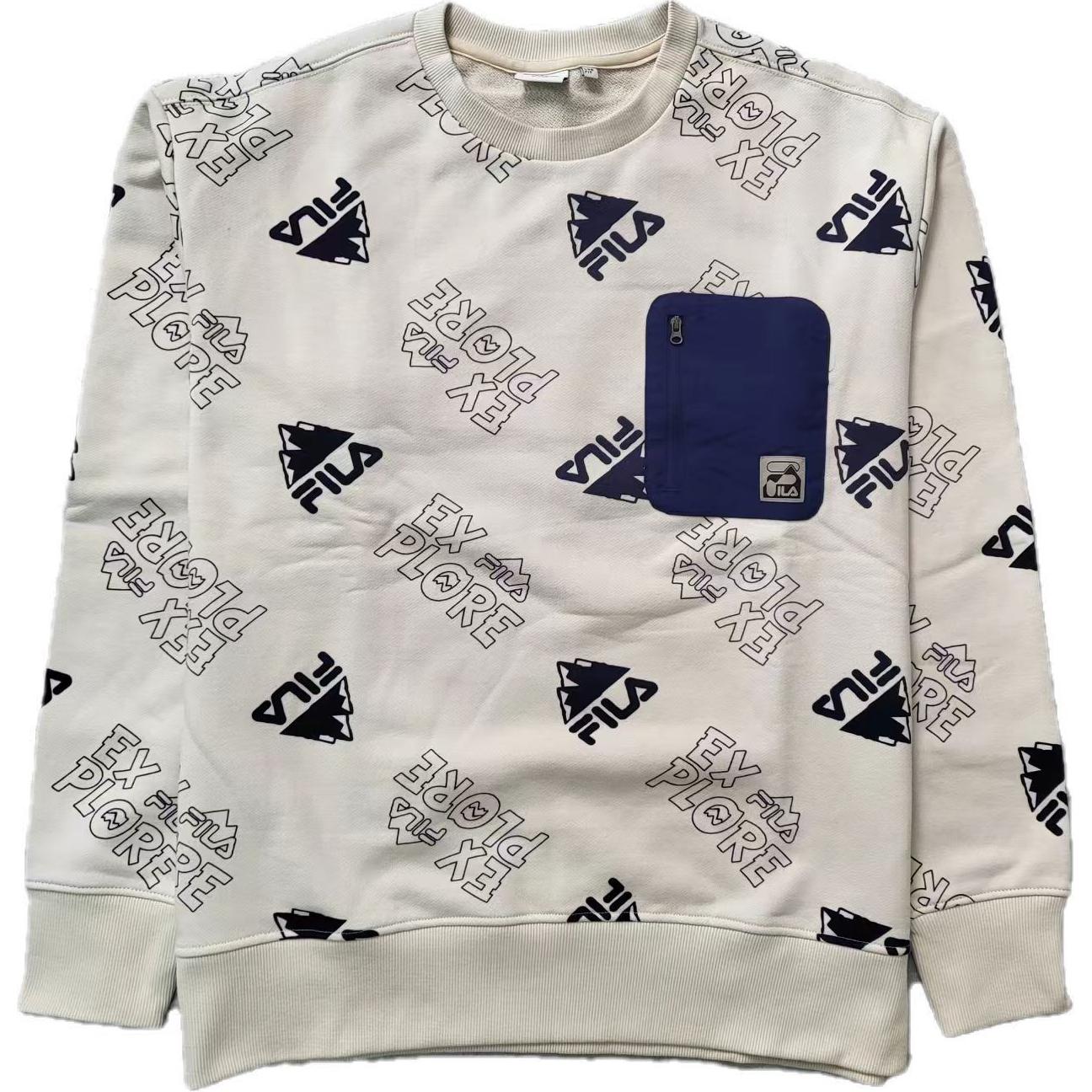 FILA Sweatshirt Men s Beige Yellow FS2POD4E12X-LBE 100/L