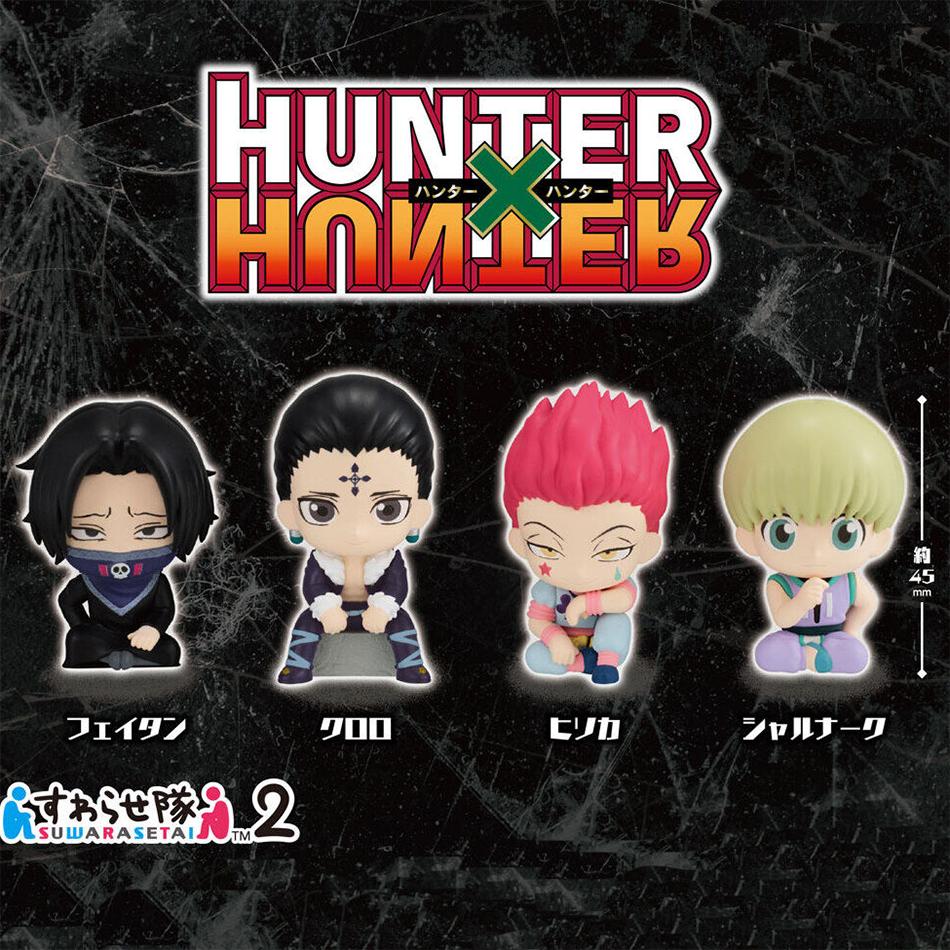 5cm Hunter×Hunter Anime Figure Phantom Troupe Hisoka Action Figure Q Version Room Decoration Christmas Gift PVC Model Toys