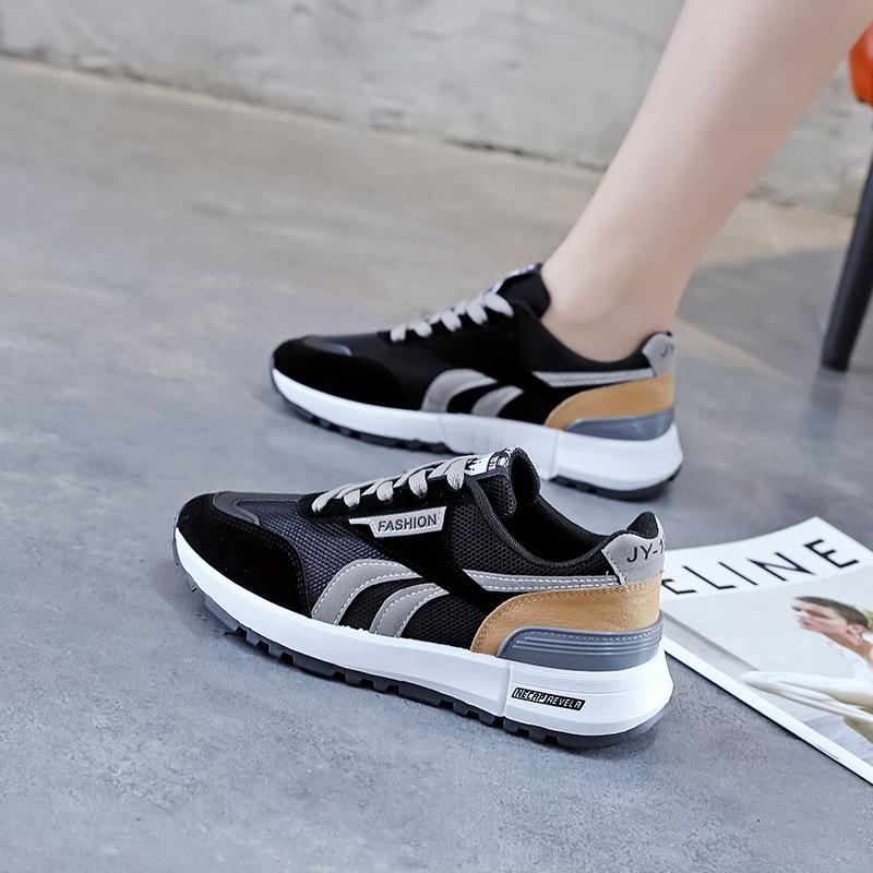 2026 Spring New Women's Shoes Breathable Single Shoes Running Casual Shoes Female Students Ins Forrest Gump Men's Shoes Couple