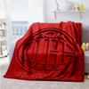 Ac Milan Personalized Text Blanket Cozy Customizable Blanket Durable Comfort Great for Seaside Nap Couch Bed Four Seasons Multipurpose