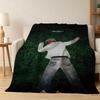3D K-Ken Snger C-Carson Cover Xperiment Flannel Blanket Soft Throw Blanket Art For Home Decor Bedroom Bed Sofa Picnic Fans Gifts