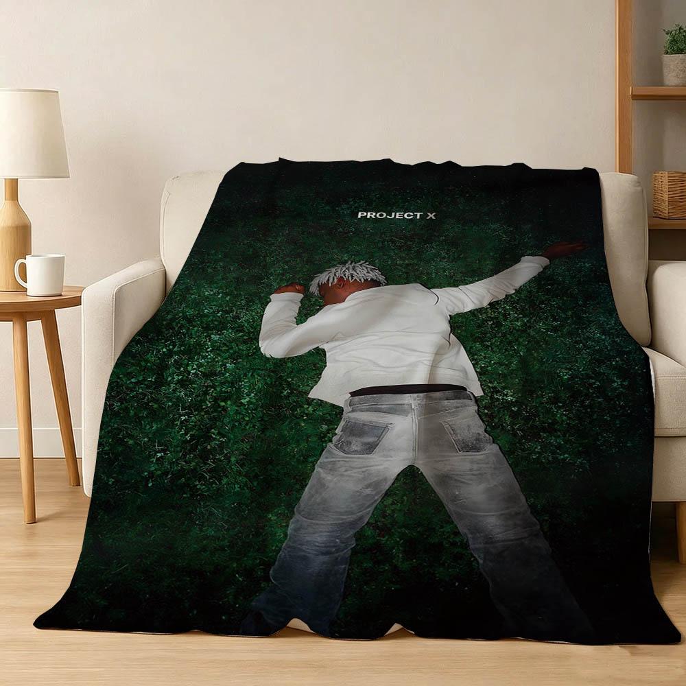 3D K-Ken Snger C-Carson Cover Xperiment Flannel Blanket Soft Throw Blanket Art For Home Decor Bedroom Bed Sofa Picnic Fans Gifts