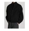 Men's High-End Woolen Stand-Collar Jacket - Korean & British Style Trend for Autumn/Spring