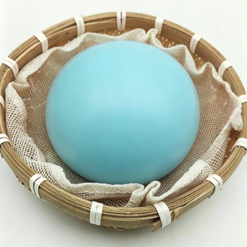 1 ST 9cm Super Groot Vloeibaar Kaasbal Reusachtig Langzame Terugslag Knijp Zacht Speelgoed Verlichting Stress Ontspanning Vermaak Speelgoed Ballen blue