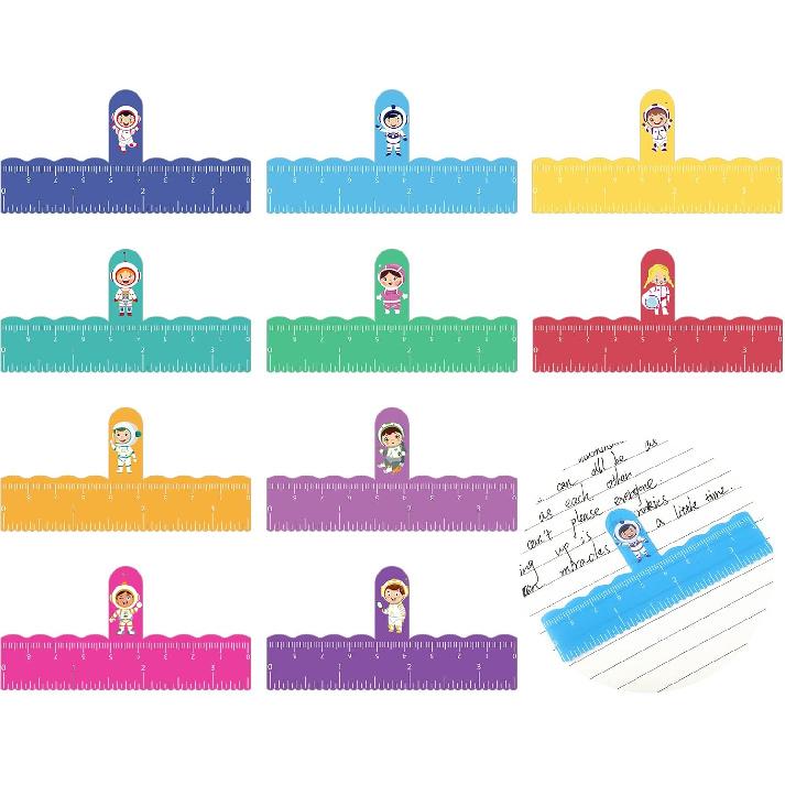 Honoson 100 Pcs Finger Spacers for Kids Writing, Handwriting Tool, Colorful Animal Dyslexia Spacers for Kids Handwriting, Kindergarten Back to School