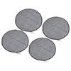 4pcs Mesh Cover for Rain Barrels with Drawstring Water Collection Buckets Tank Protector Bucket Netting Screen Cover