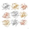 20 Pieces Style Alloy Tube Noodle Beads 1.3mm DIY Jewelry Twisted Spacer Loose for