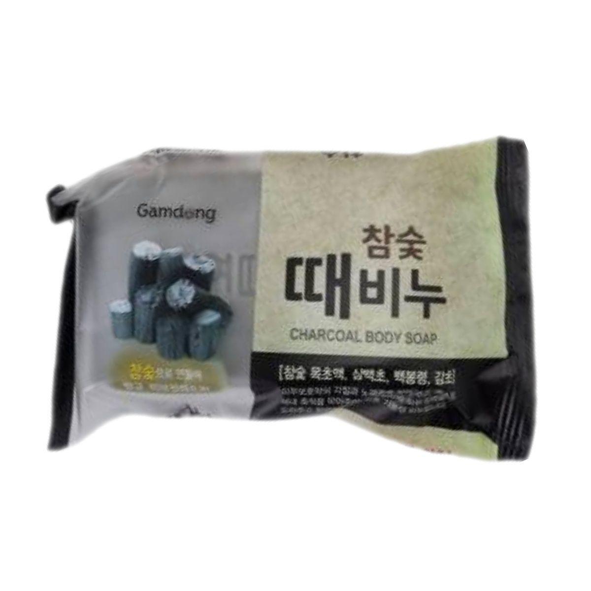 Korean Herbal Charcoal Soap Bath Face Wash Body Hand Wash [WFJFJG4_251105]